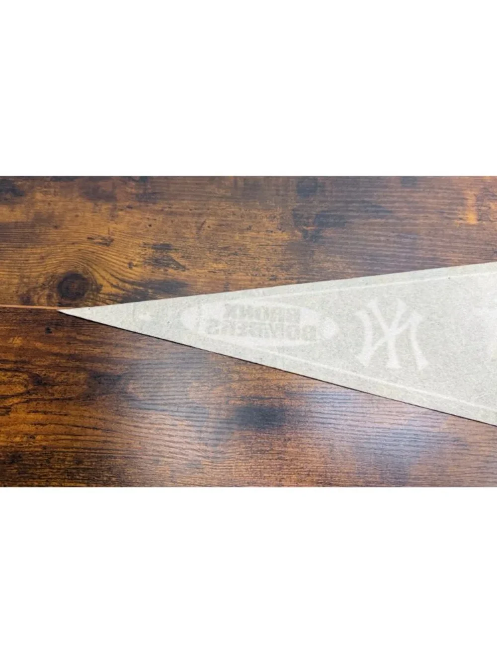 New York Yankees Bronx Bombers Vintage Felt Pennant 2004 MLB 29.5 inches